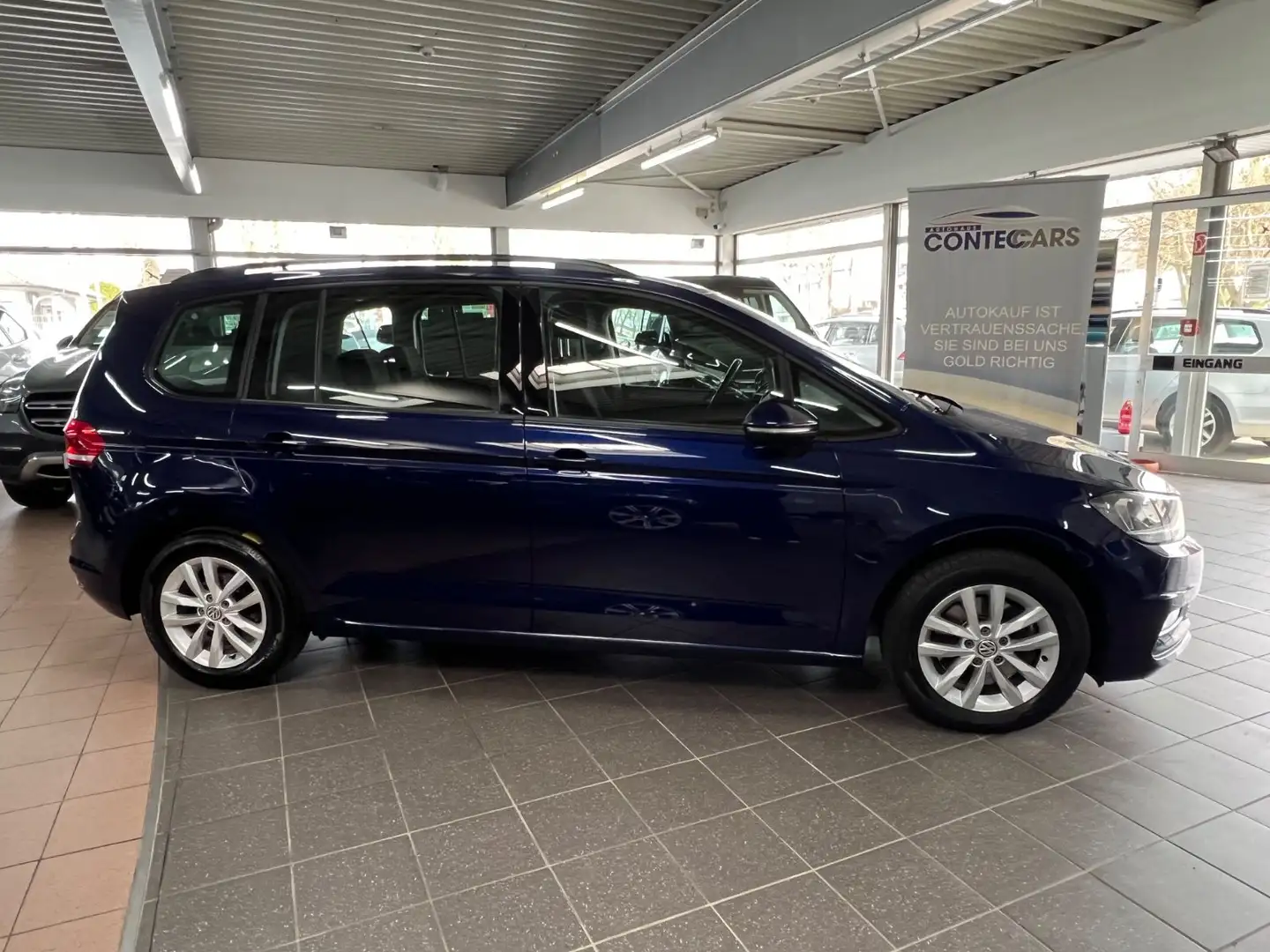 Volkswagen Touran 2.0 TDI Comfortline AHK+ACC+3Z+ALS+Navi Bleu - 1