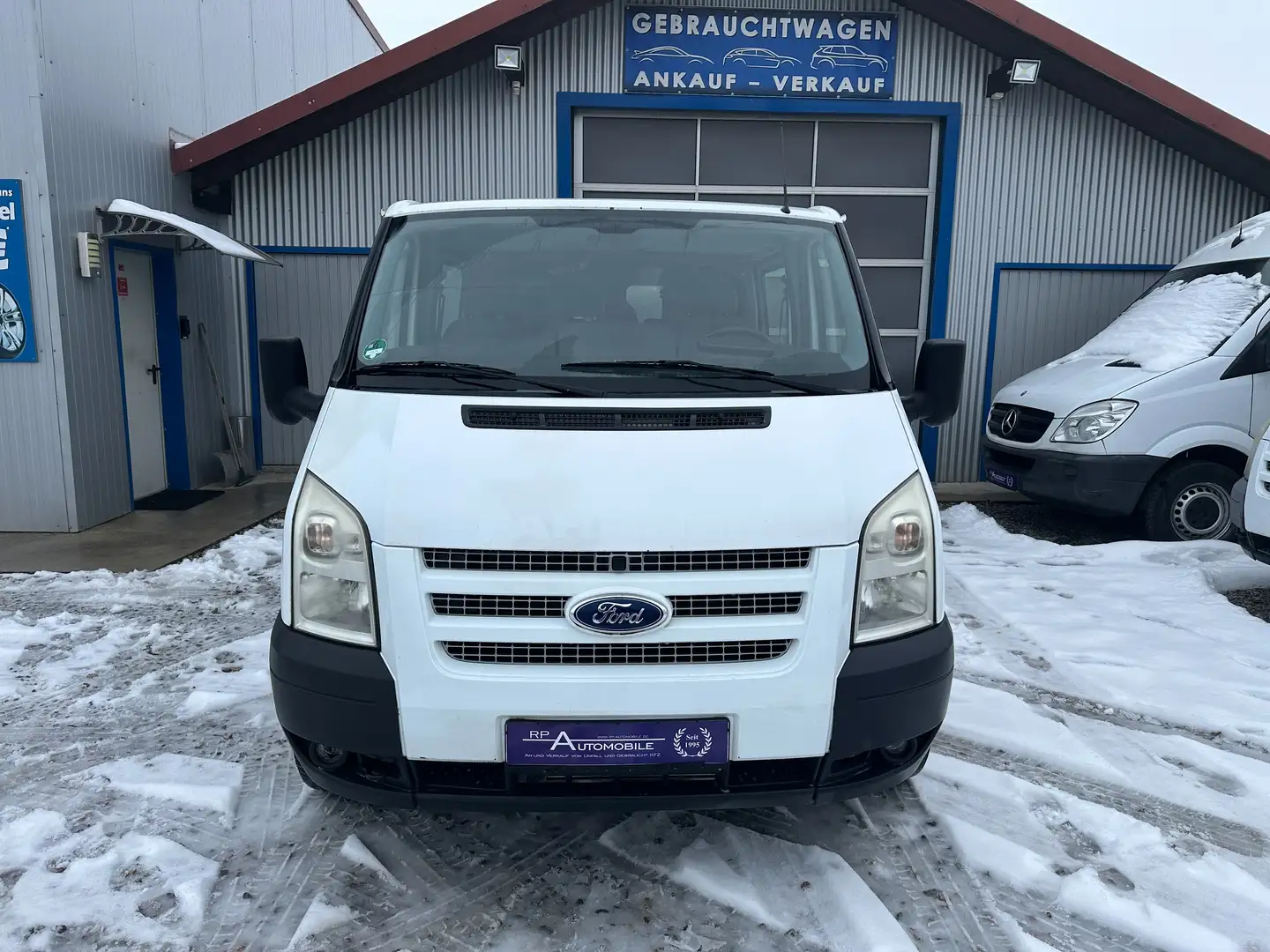 Ford Transit FT 350 M Trend 6-Sitzer Klima Blanc - 1