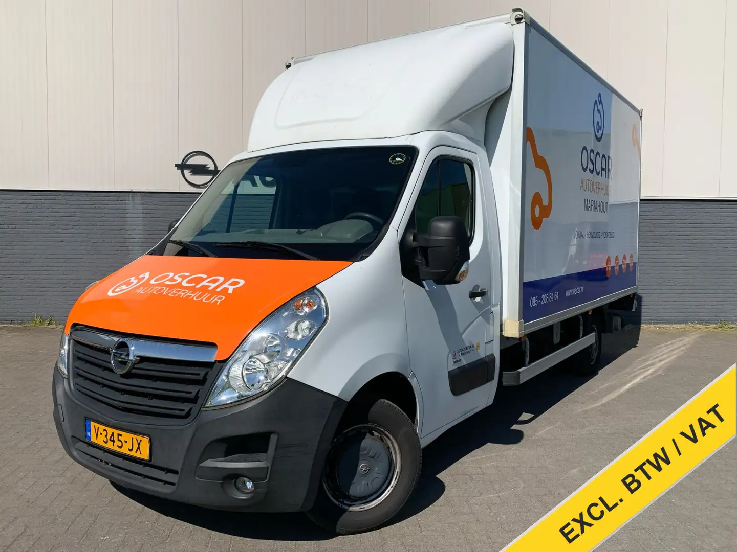 Opel Movano 2.3CDTI BiTurbo L3 3-Persoons Navi Ecc Laadbak/Meu Wit - 1