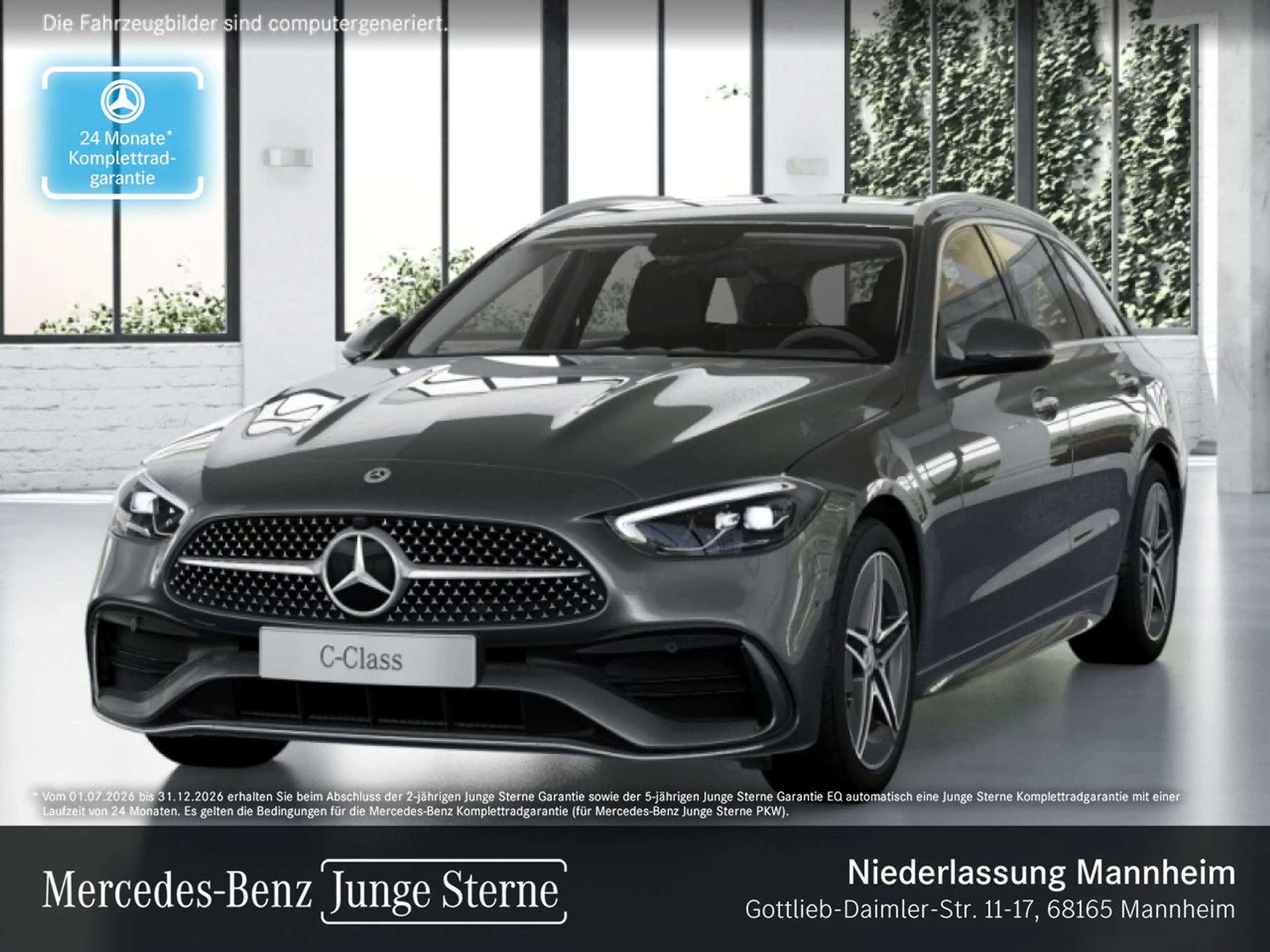 Mercedes-Benz C 300 T AMG+LED+KAMERA+TOTW+KEYLESS+9G