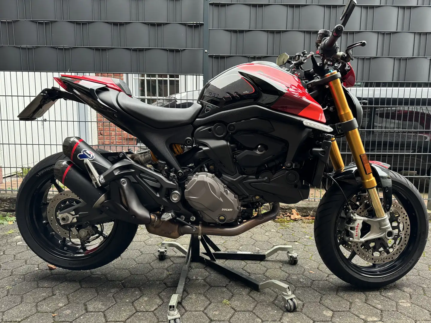 Ducati Monster 937 SP Öhlins, sehr gepflegt Rot - 2
