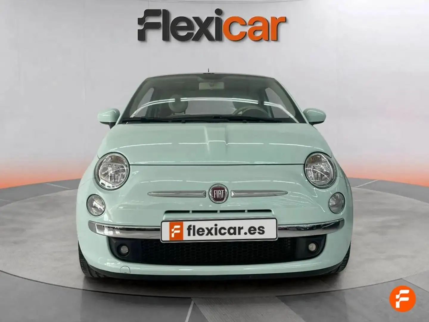 Fiat 500 1.2 8v 69 CV Lounge Groen - 2