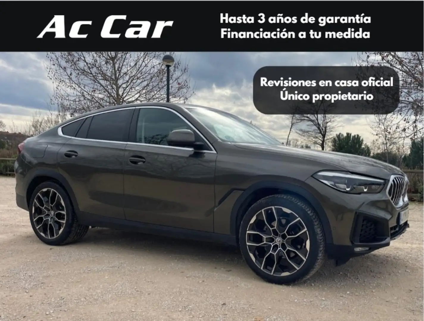BMW X6 xDrive30d Gris - 1