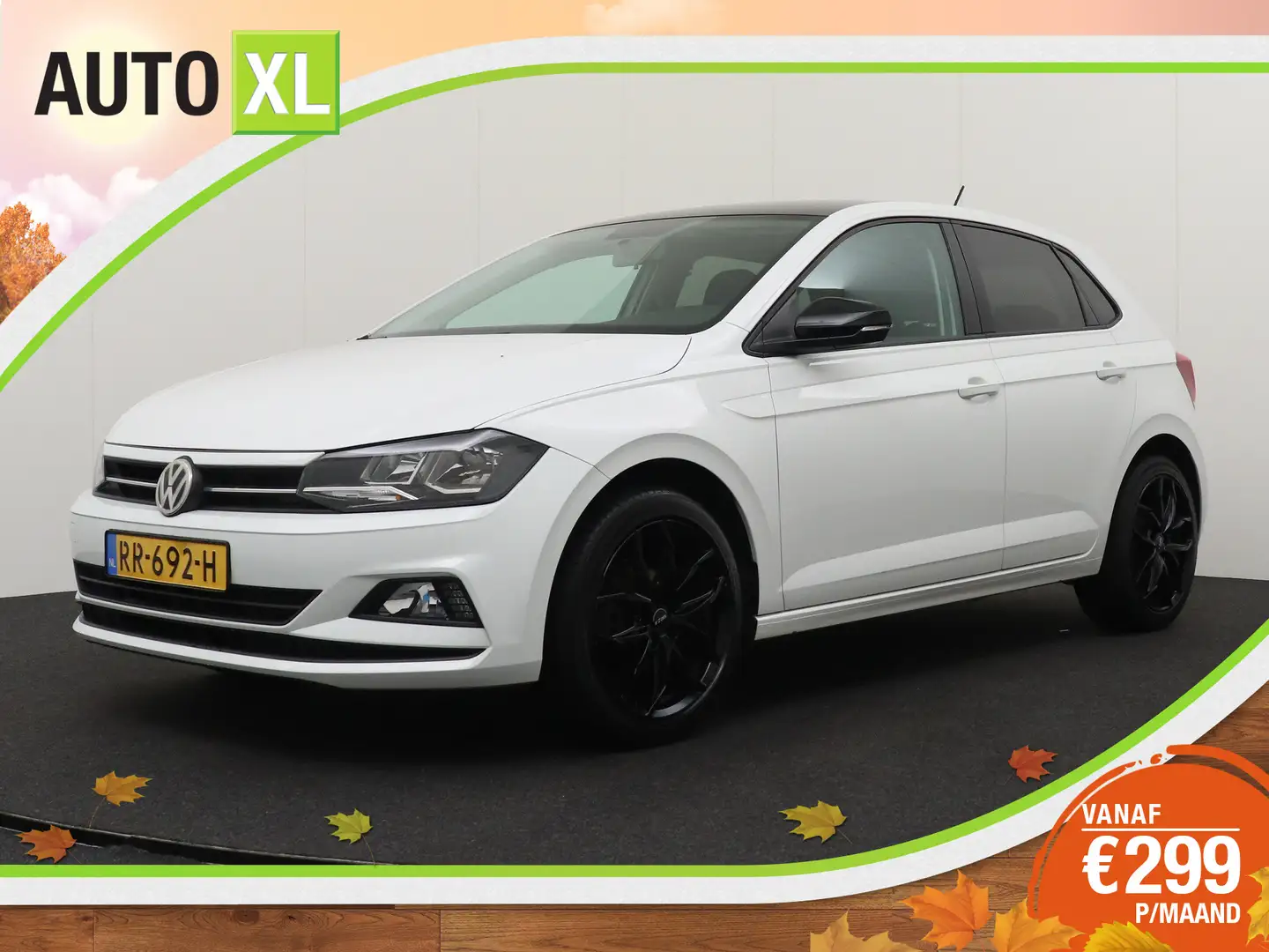 Volkswagen Polo 1.0 TSI 96 PK Black-Style Carplay Navi Adapt.Cruis Blanc - 1