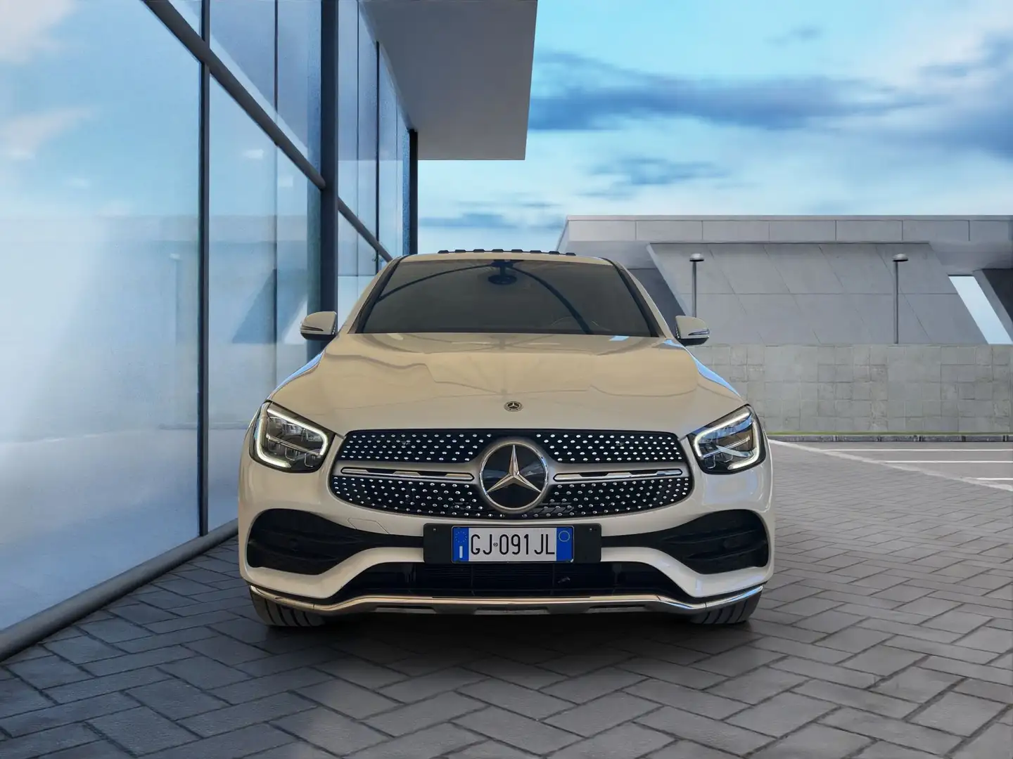 Mercedes-Benz GLC 220 GLC 220 d 4Matic Coupé Premium Weiß - 2