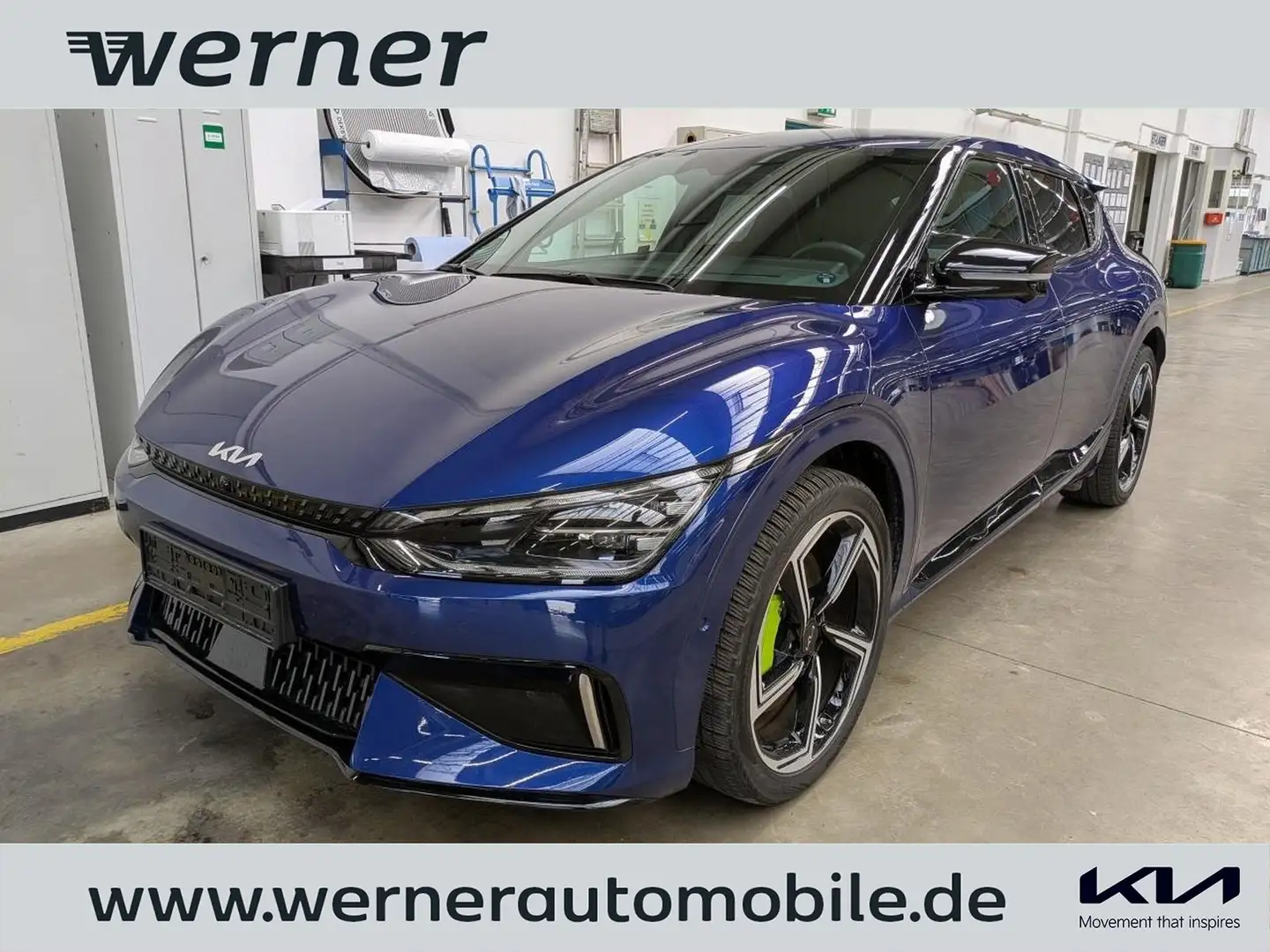 Kia EV6 Elektro 77,4 kWh GT 4WD Blau - 1