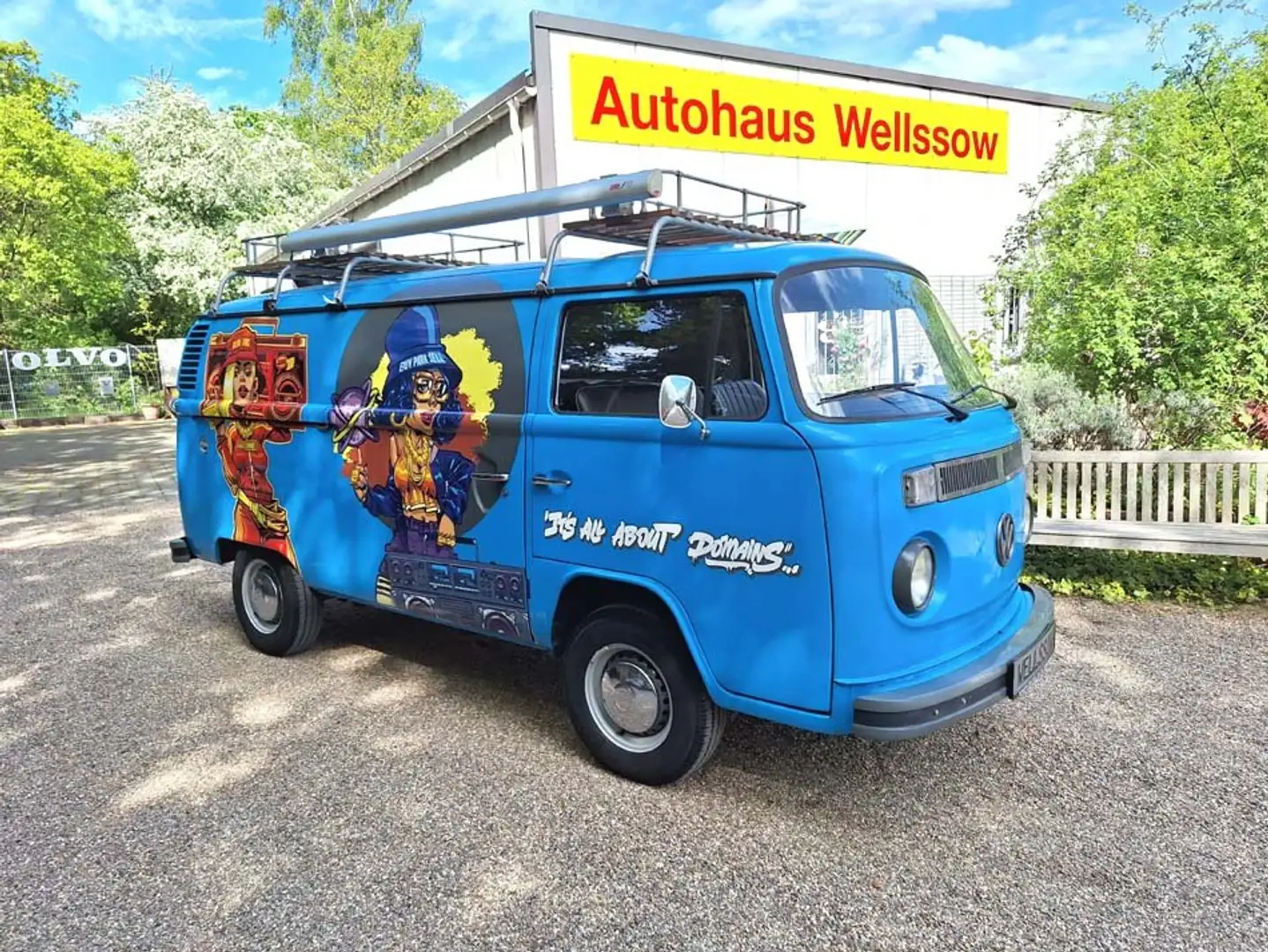 Oldtimer Volkswagen T2 sehr guter Zustand TÜV NEU + H-Kenzeichen Bleu - 2