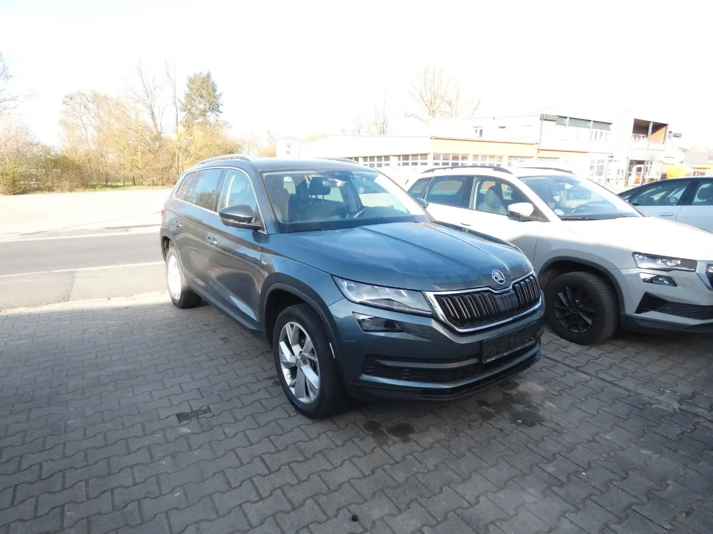 Skoda Kodiaq Soleil2.0TDI DSG LED Navi SHZ Leder Grau - 1