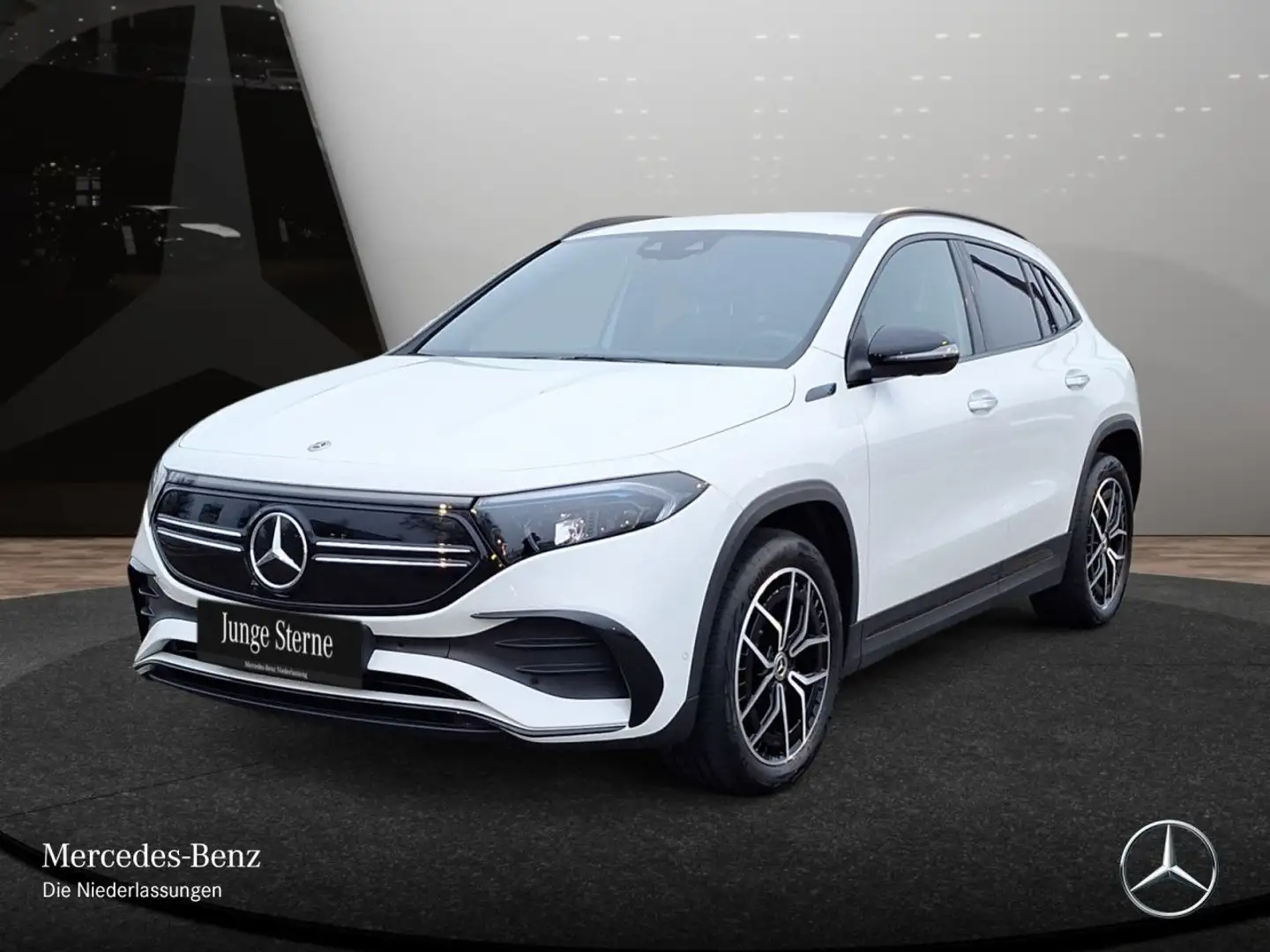 Mercedes-Benz EQA 250 AMG+NIGHT+19"+PLUS-PAKET+AHK+360+MEMORY Weiß - 2