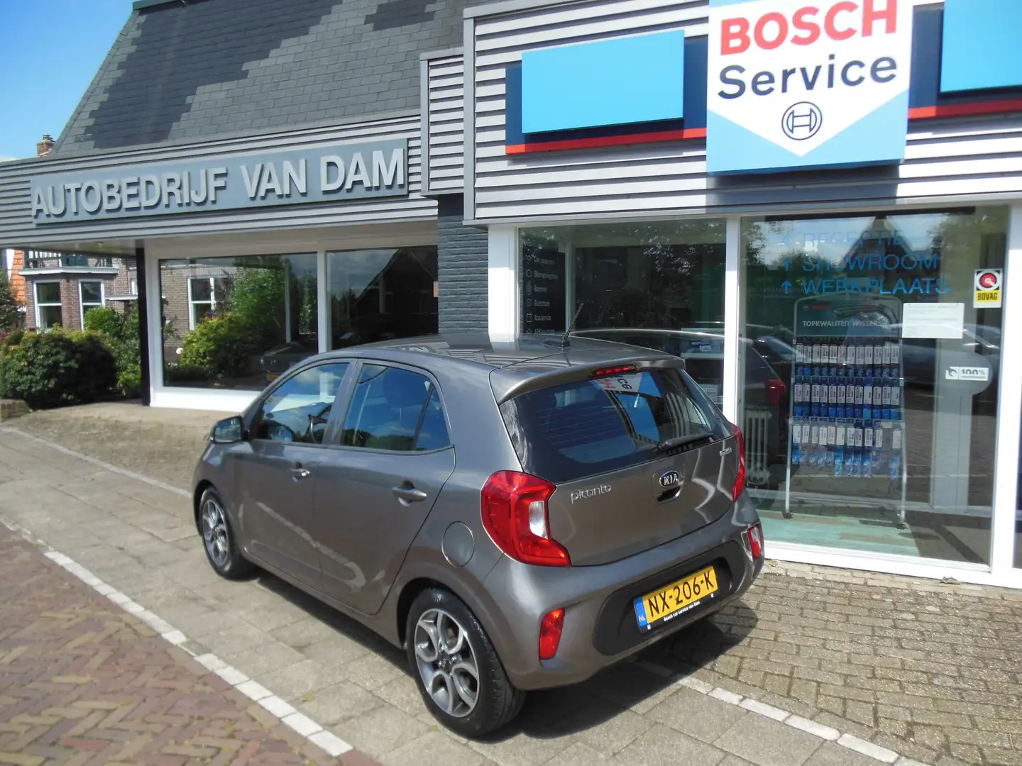 Kia Picanto 1.0 CVVT First Edition 12 maanden Bovag garantie n Grau - 2