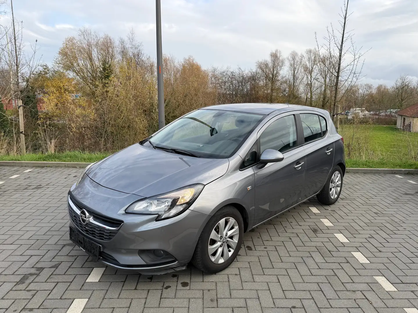 Opel Corsa Corsa 1.2i-AIRCO-JANTES + CARNET COMPLET ! Argent - 1