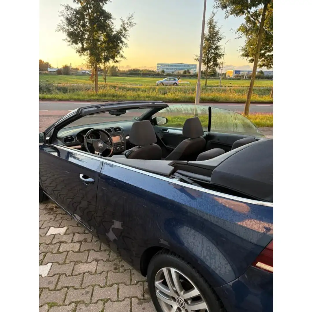 Volkswagen Golf Cabriolet 1.2 TSI BlueMotion cabrio stoelverwarming 2013 142 Blauw - 2