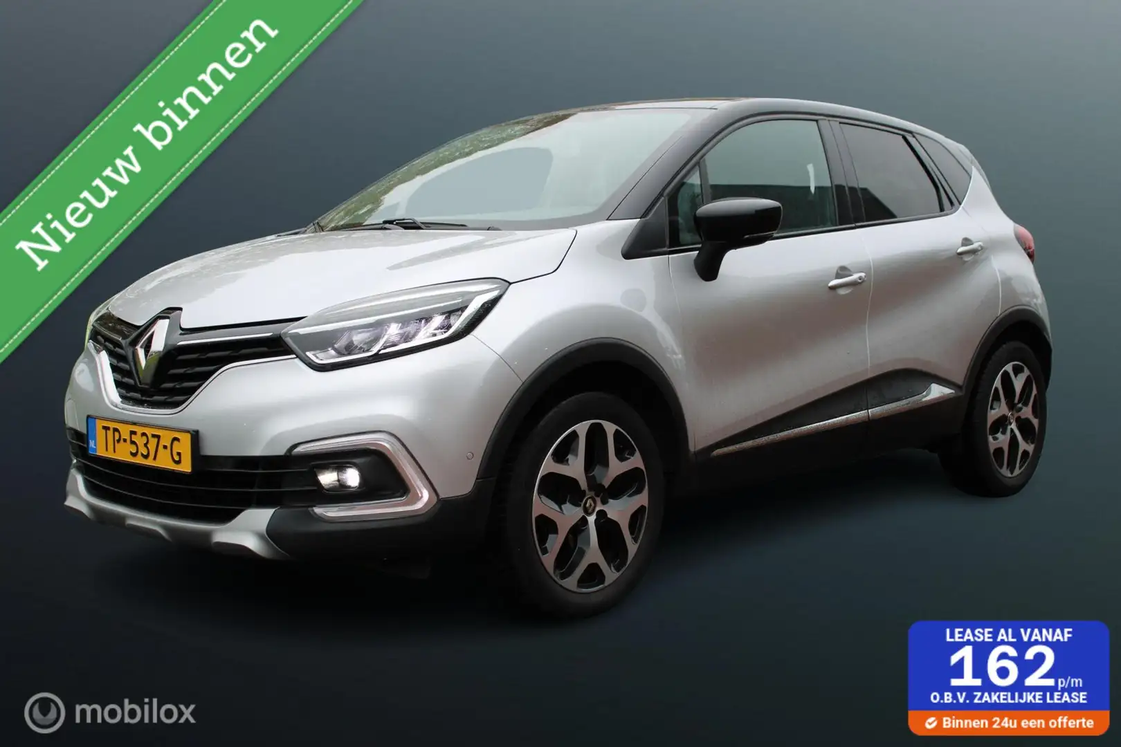 Renault Captur 0.9 TCe Intens, Voor/achter PDC + Camera, Navi, Cr Gris - 1