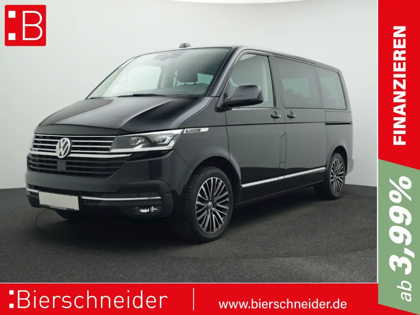 Volkswagen T6.1 Multivan 2.0 TDI DSG 4Mo. Highline NAVI LED ASSISTENZPAKET Negro - 1