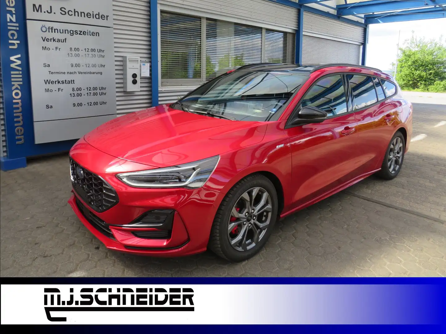 Ford Focus ST-Line X Matrix-LED el. Heckklappe B&O ACC Rot - 1