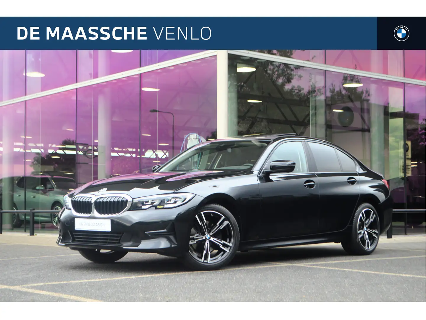 BMW 320 3 Serie 320i High Executive Automaat / Schuif-kant Noir - 1