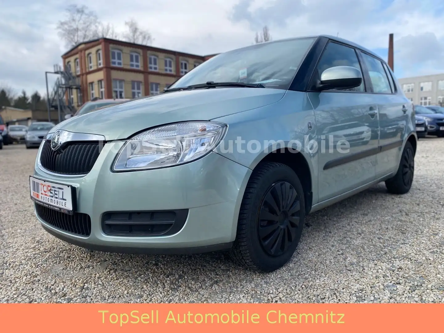 Skoda Fabia 1.4l Ambiente 1.H PDC Tempomat Klimatronik Grün - 1