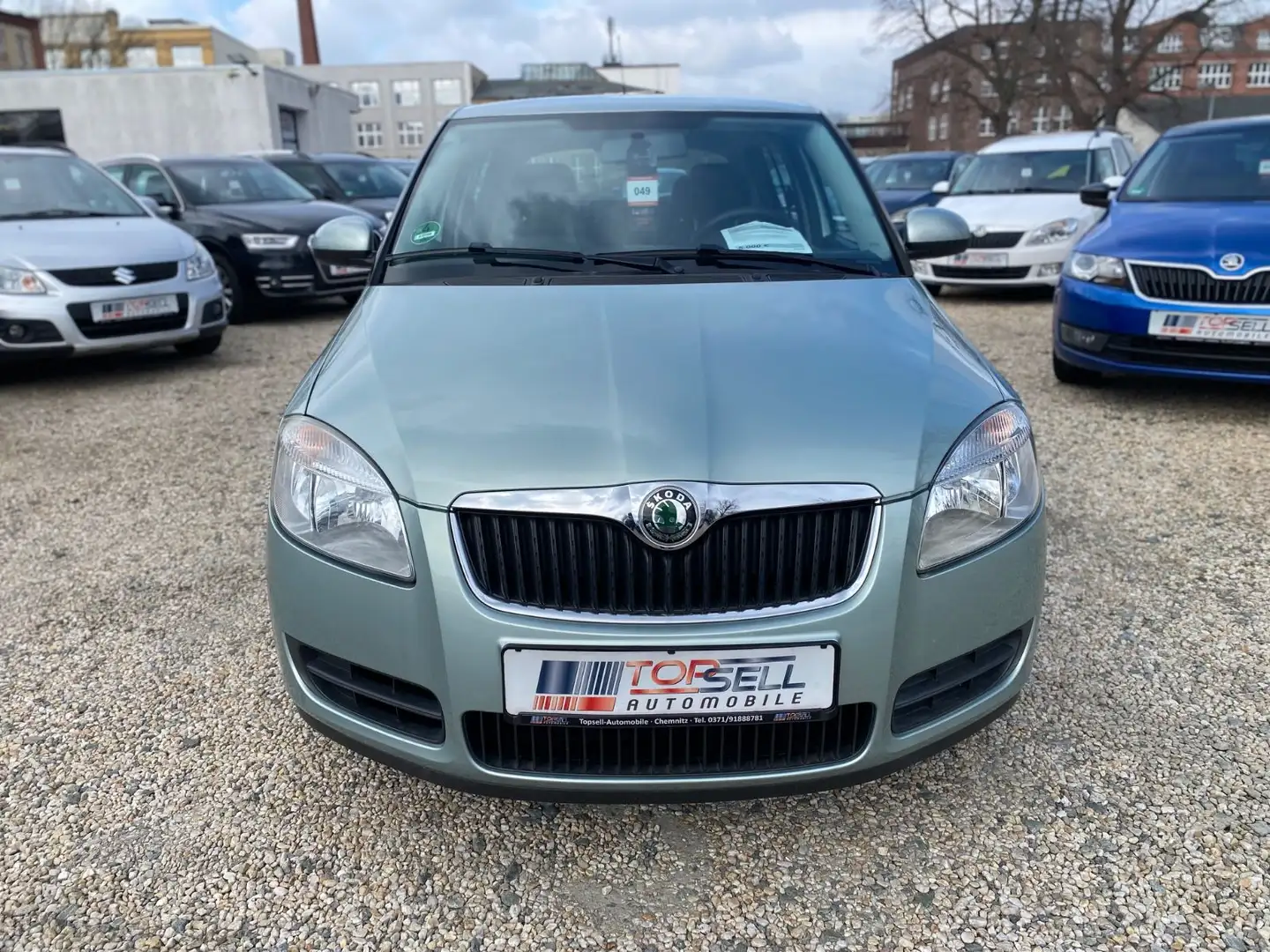 Skoda Fabia 1.4l Ambiente 1.H PDC Tempomat Klimatronik Grün - 2