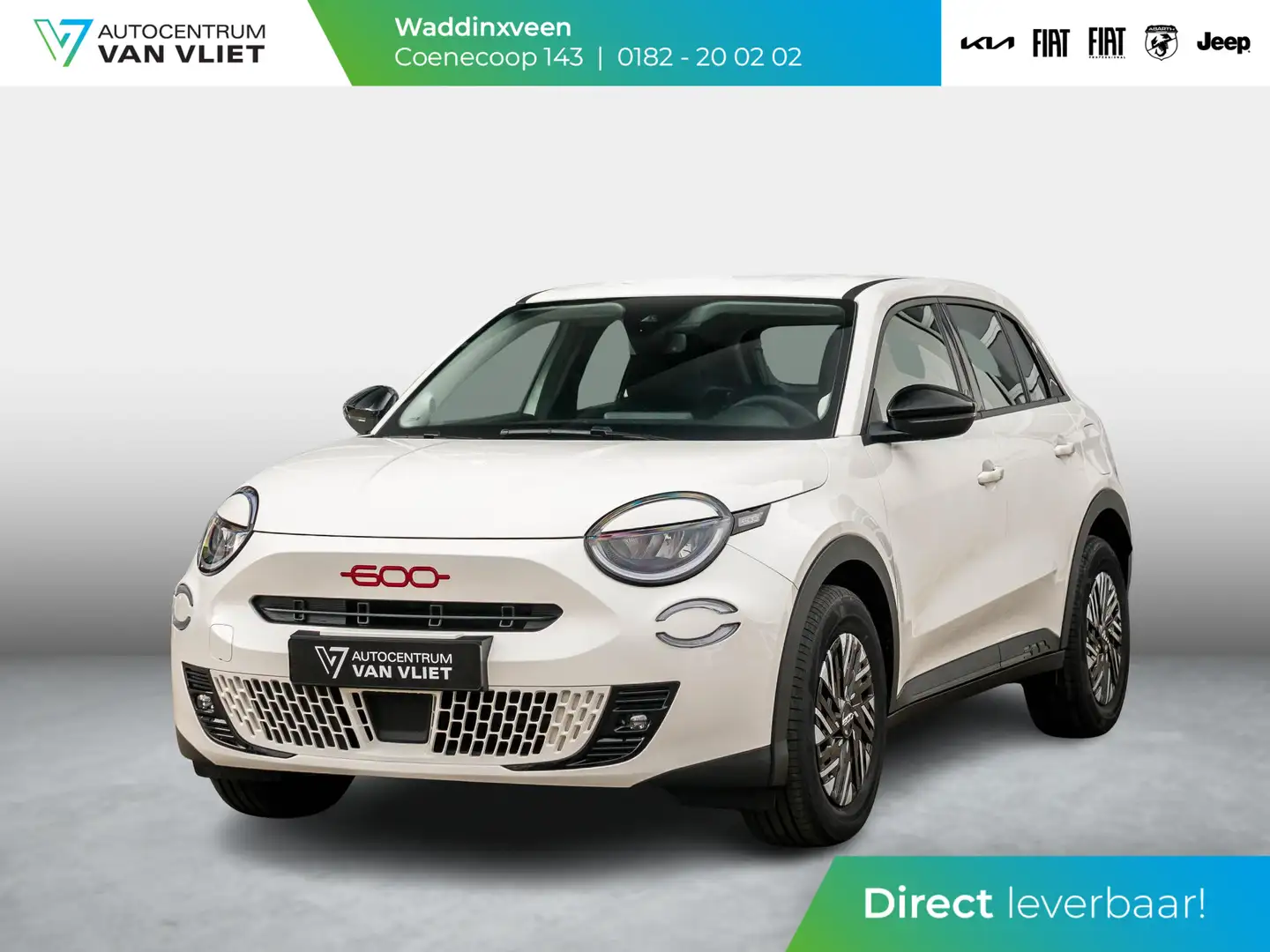 Fiat 600e RED 54 kWh | Mega scherpe Prijs, zolang de voorraa Biały - 1