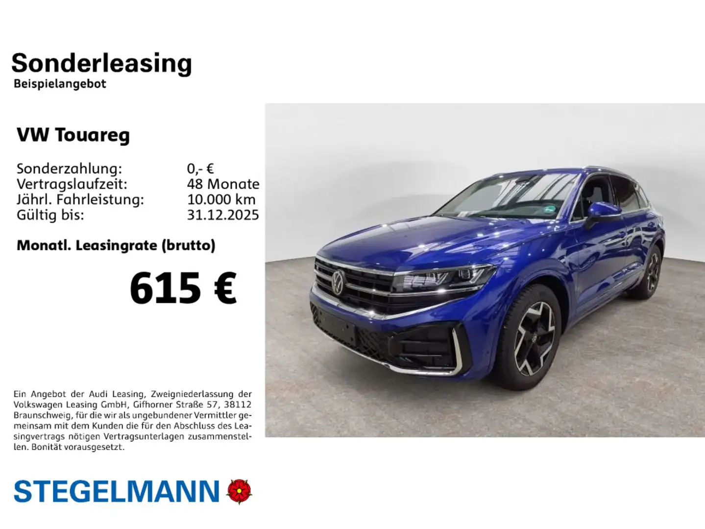 Volkswagen Touareg 3.0 TDI Tiptr. 4M R-Line *AHK*Luft*Kamer Blau - 2