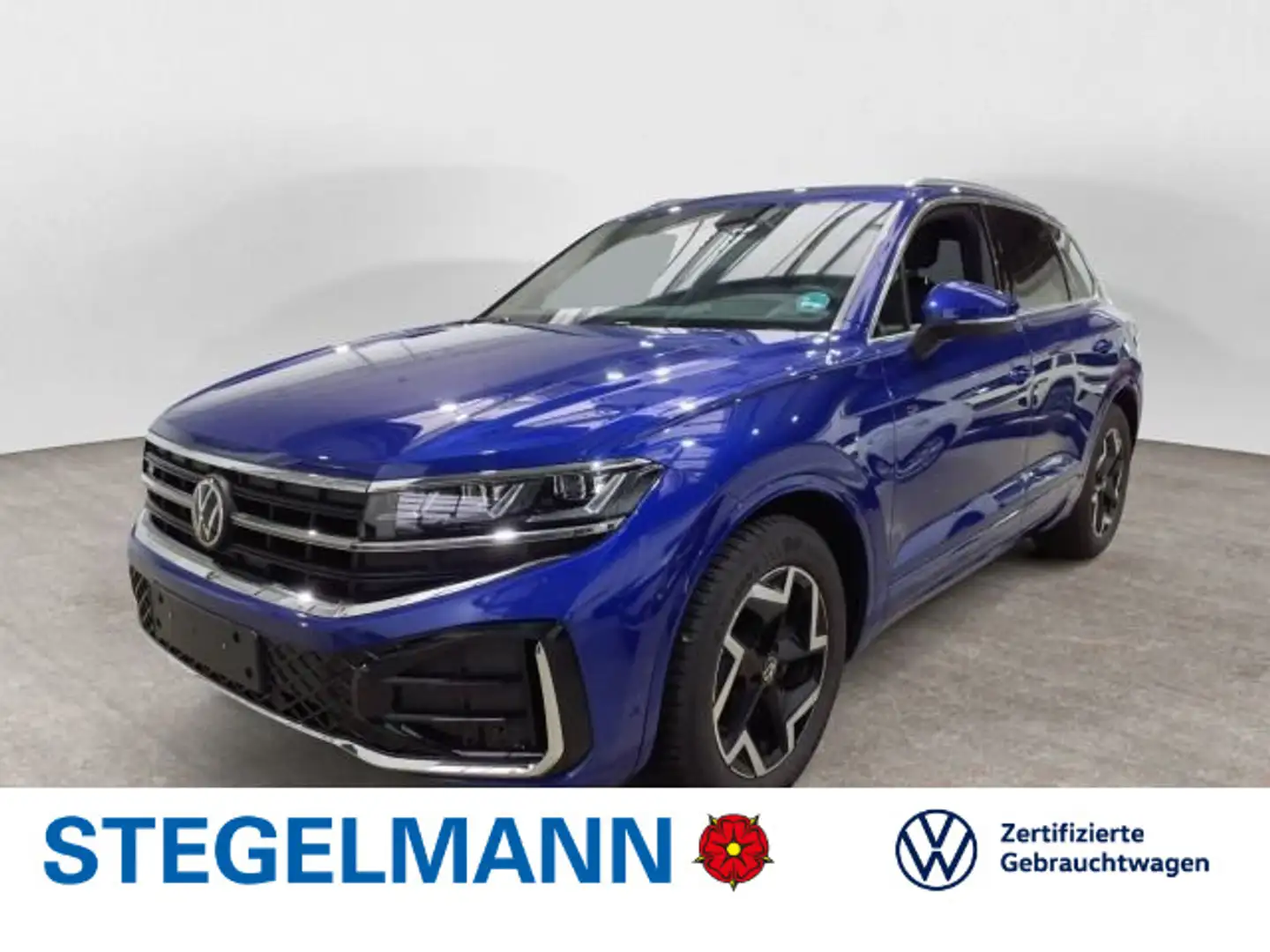 Volkswagen Touareg 3.0 TDI Tiptr. 4M R-Line *AHK*Luft*Kamer Blau - 1