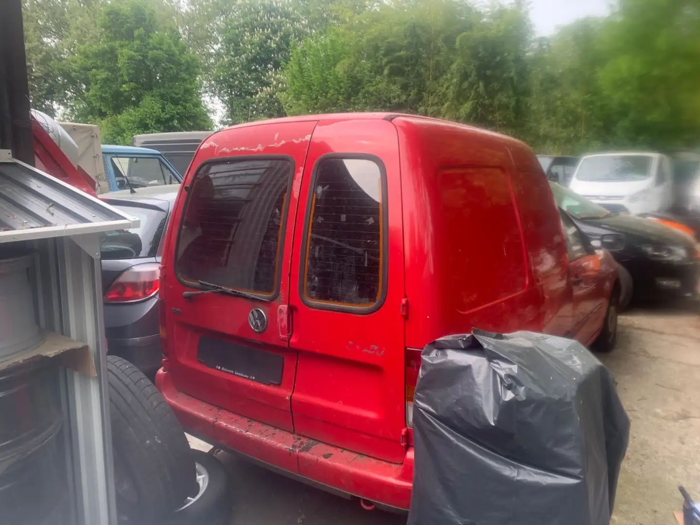 Volkswagen Caddy Scheunenfund Fahrbereit kein Tüv Rouge - 2