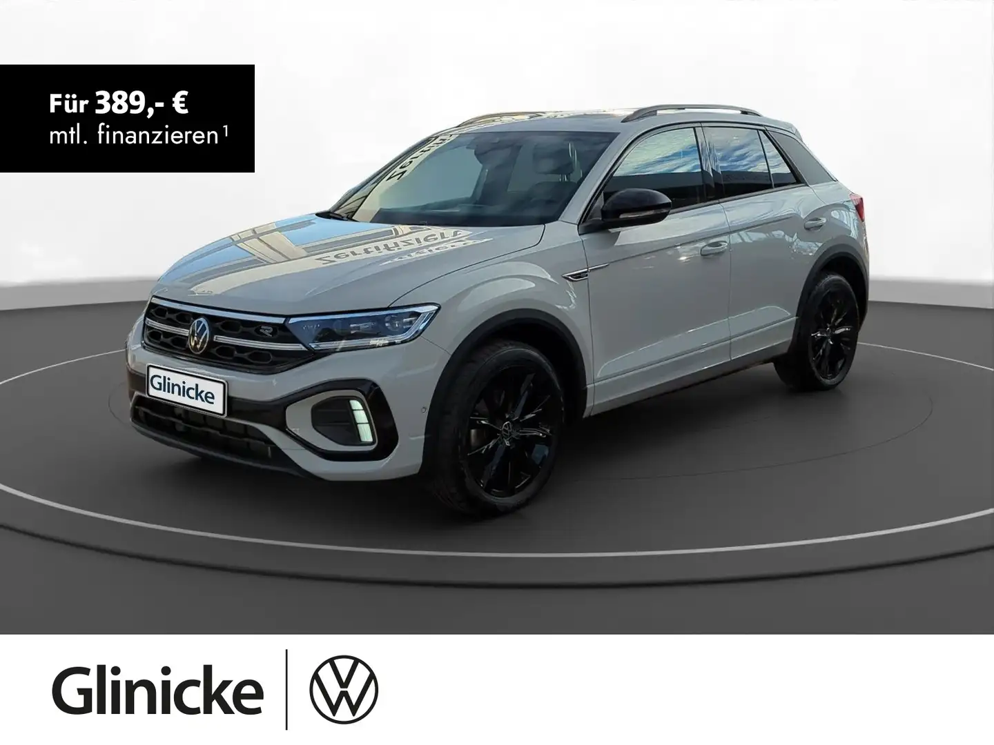 Volkswagen T-Roc 1.5 TSI R-Line IQ-Ligth StHz DSG Gris - 1