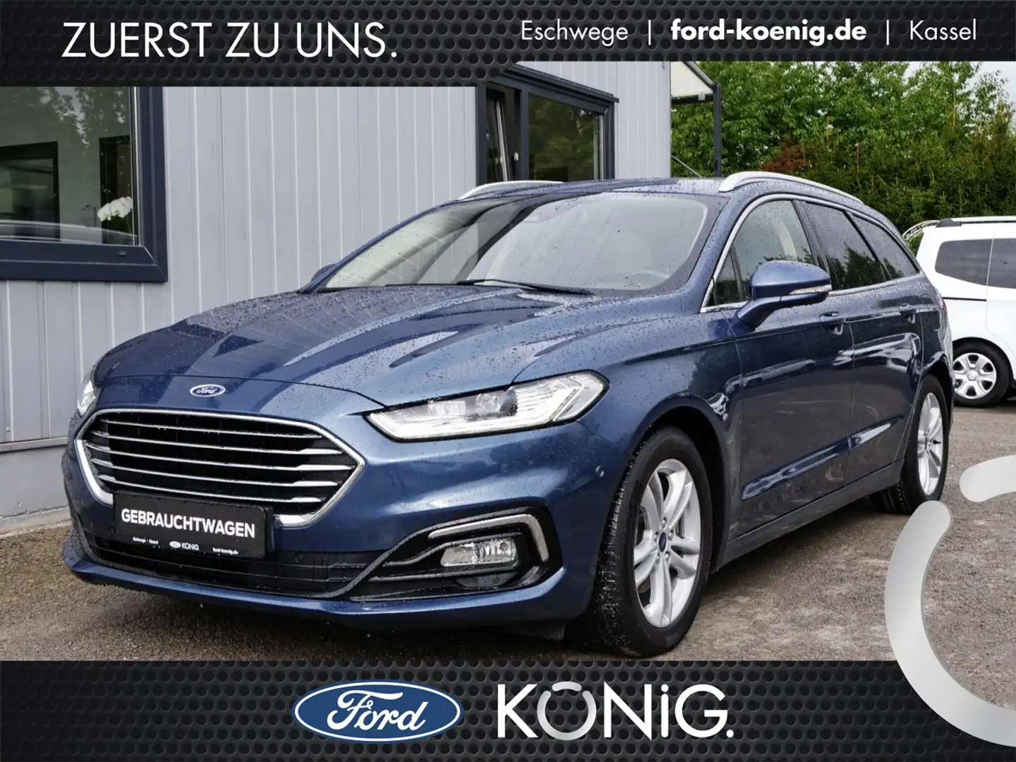 Ford Mondeo Titanium 2.0 EcoBlue Aut.+LED+ACC+Navi Klima Navi Bleu - 1