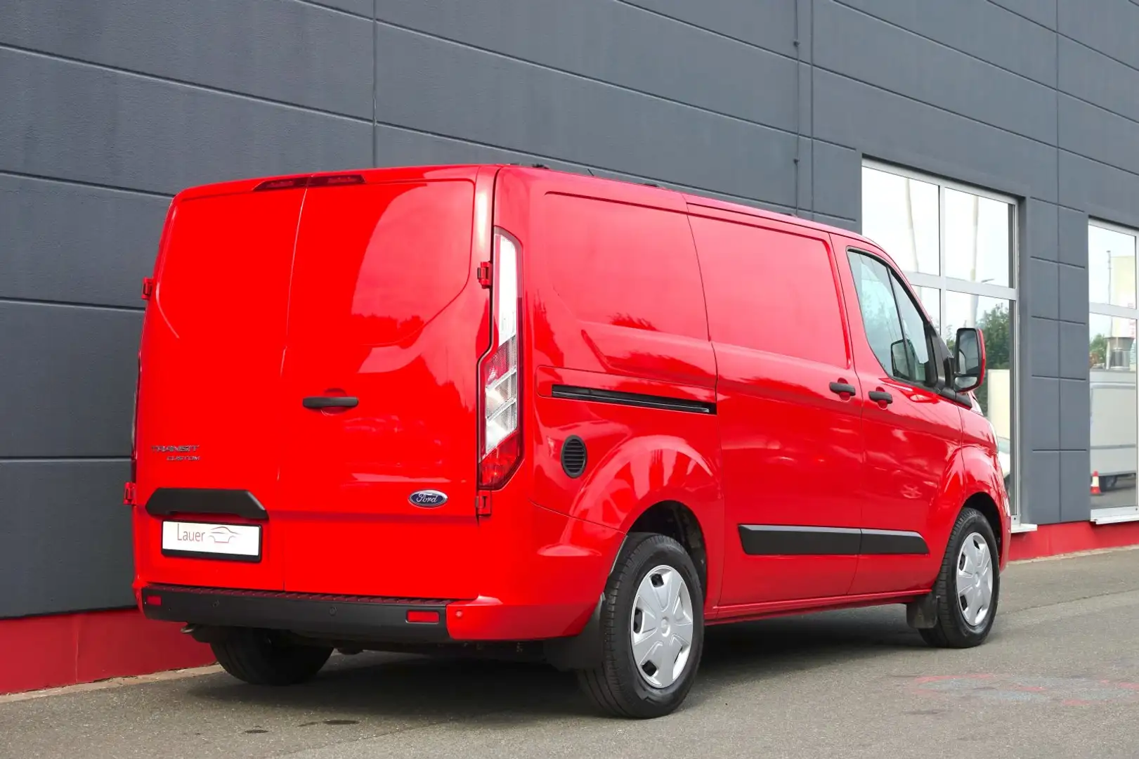 Ford Transit Custom 2.0 TDCi 340 Trend Werkstatt Regale Regale Klima P Rouge - 2
