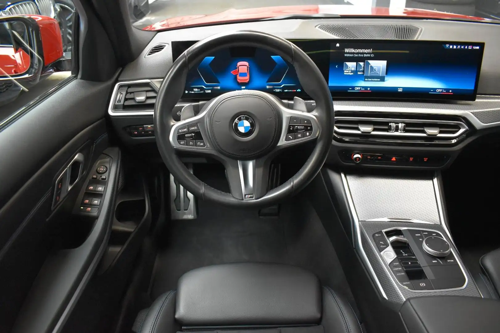 BMW 318 i M SPORT*LIVE COCKPIT*KAMERA*LED*NAVI*AHK Červená - 2