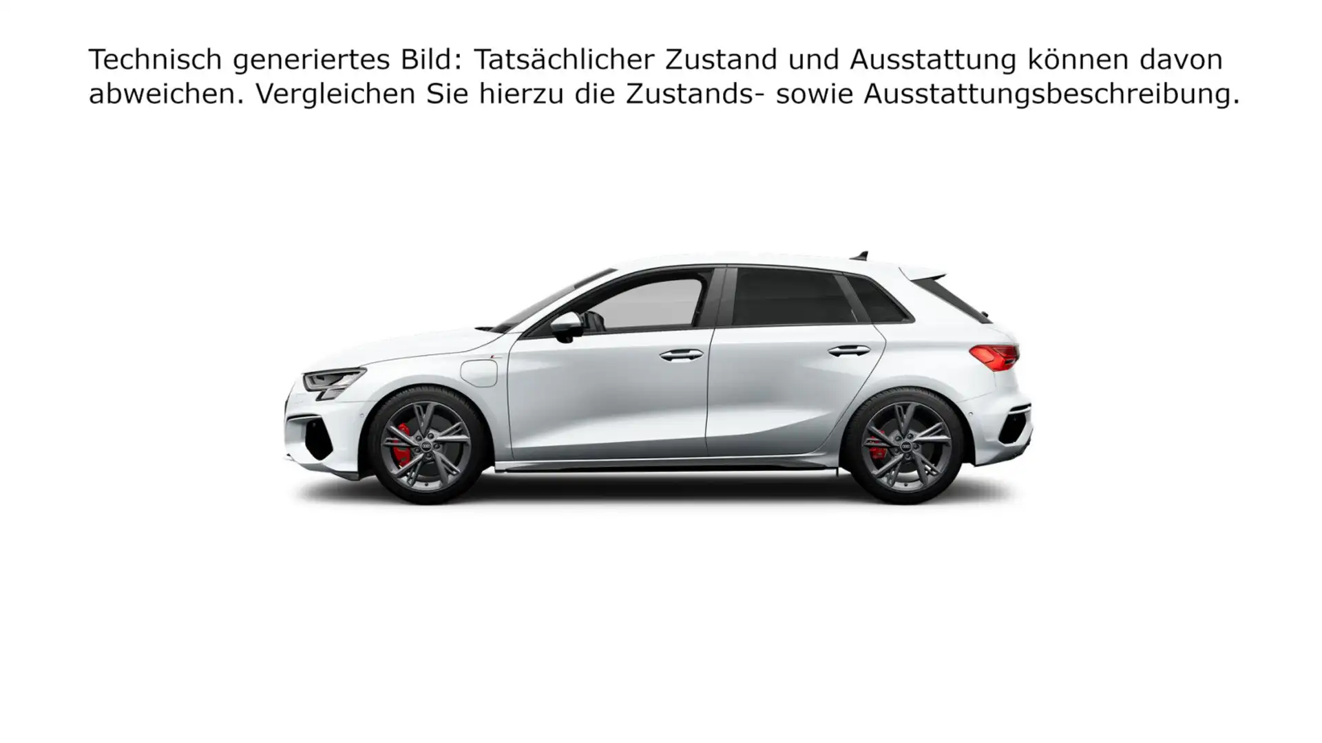 Audi A3 TFSI e S line 45 TFSI e 180(245) kW Weiß - 2