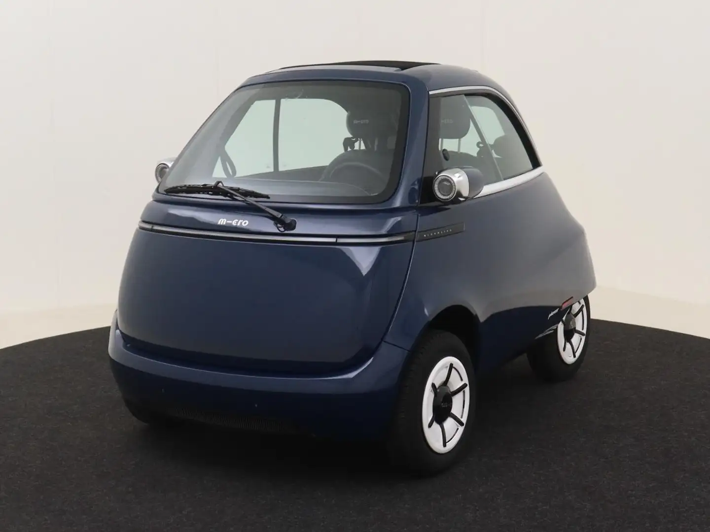 Micro Microlino Pioneer Electric 10,5 kWh-90km/h-LEDER-Schiebedach Blau - 1