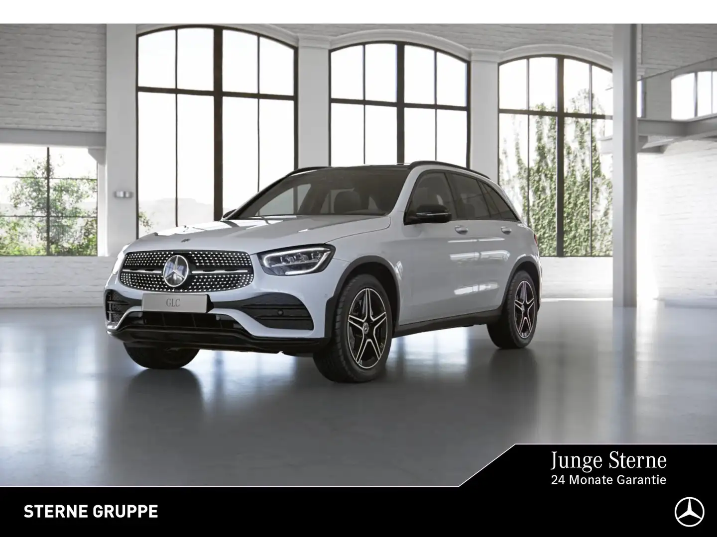 Mercedes-Benz GLC 220 GLC 220 d 4M AMG Night AHK Pano Keyl LED Carplay Blanco - 1