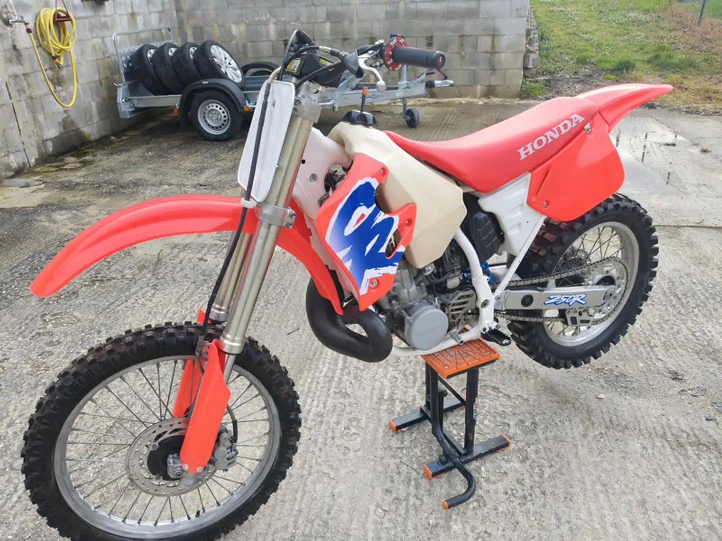 Honda CR 250 R Rojo - 1