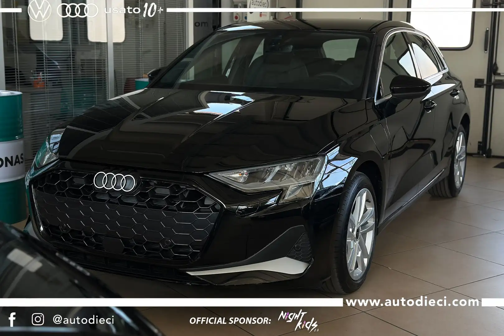 Audi A3 Sportback tfsiE Business Advanced 204cv stronic Nero - 1
