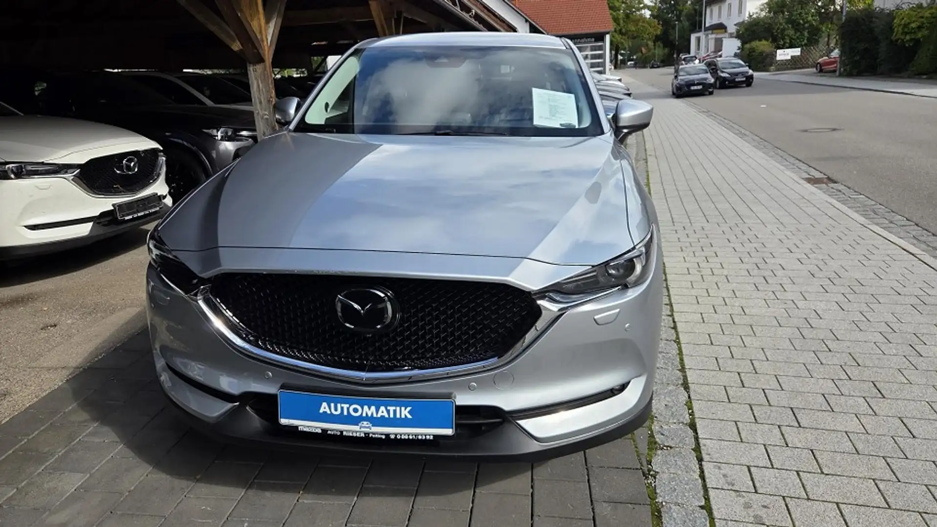 Mazda CX-5 als Sports-Line mit Technik Paket srebrna - 2