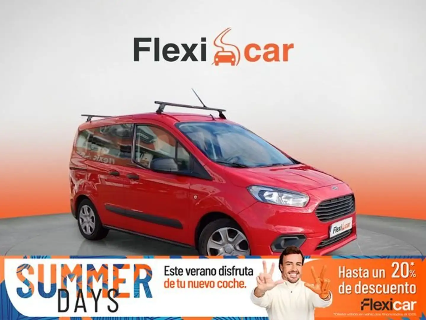 Ford Tourneo Courier 1.0 Ecoboost Ambiente Roşu - 1