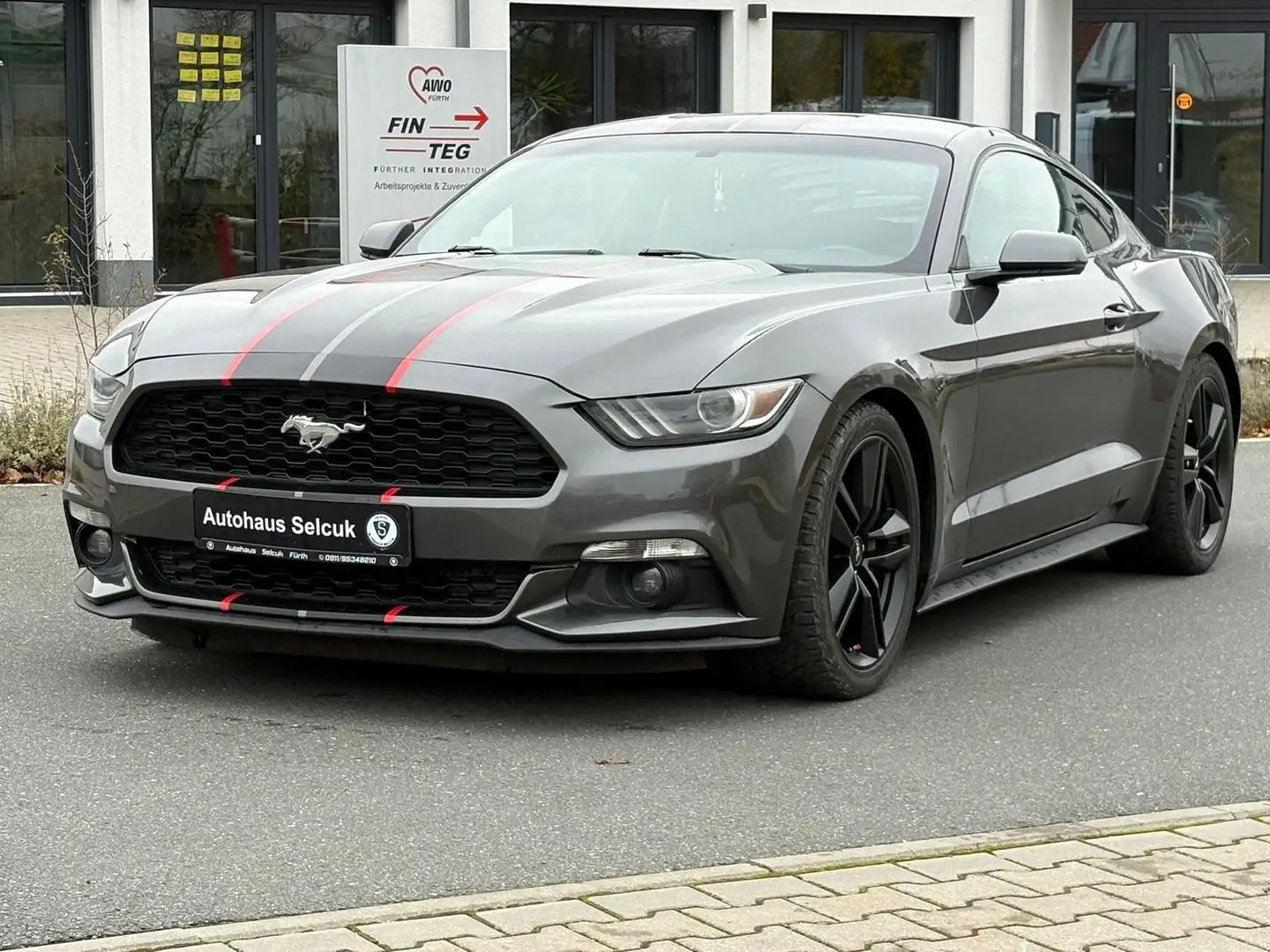 Ford Mustang Premium Ecoboost *SHZ*SBL*Kamera*Navi* Grau - 2