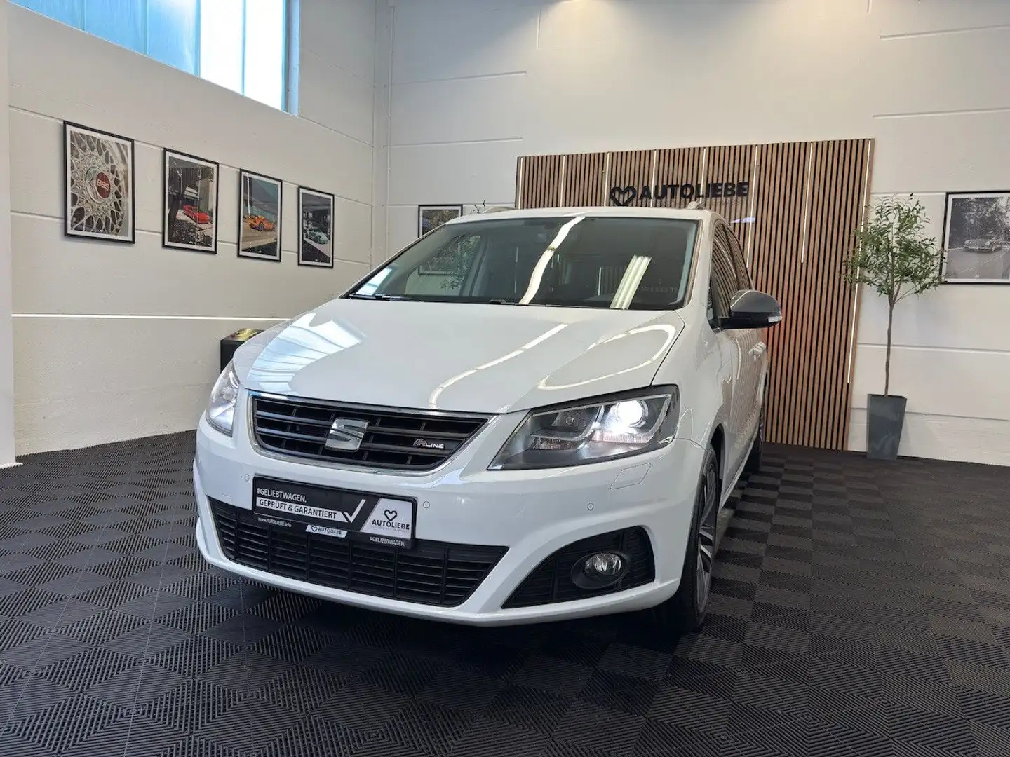 SEAT Alhambra 2.0 TDI FR-Line DSG*AHK*PANO*BI-XENON Bianco - 2