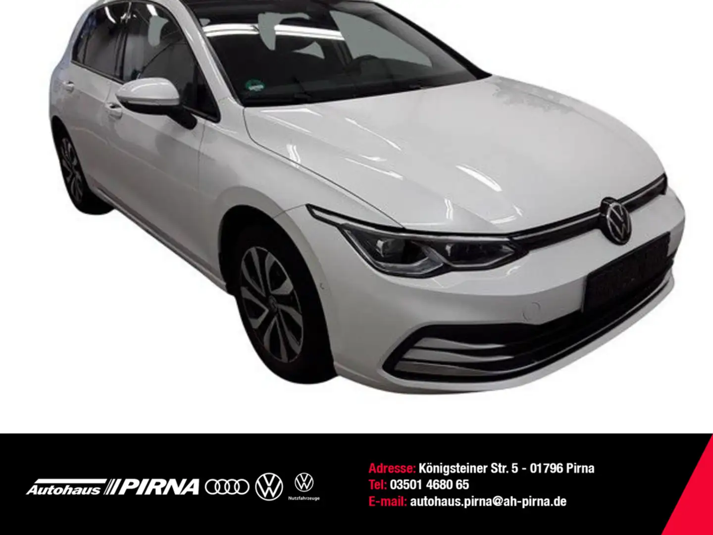 Volkswagen Golf VIII 1.5 eTSI Active Panorama Standheizung AHK Weiß - 1