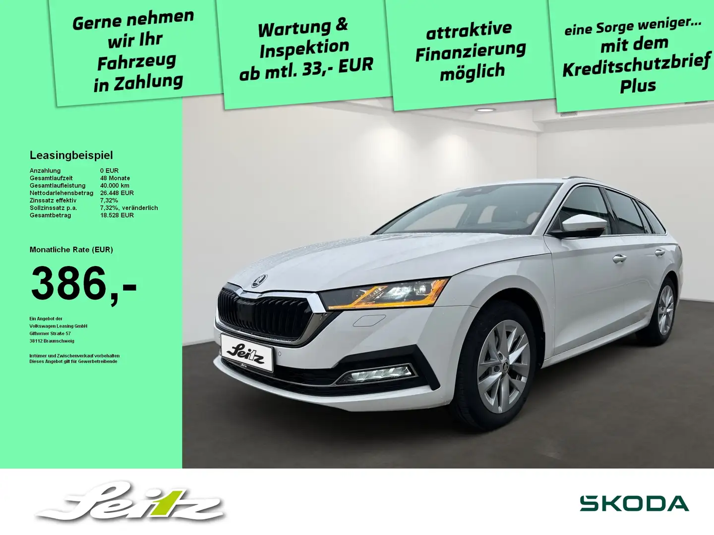 Skoda Octavia Combi 2.0 TDI Style *MATRIX*HEAD-UP*PANO* Blanco - 1