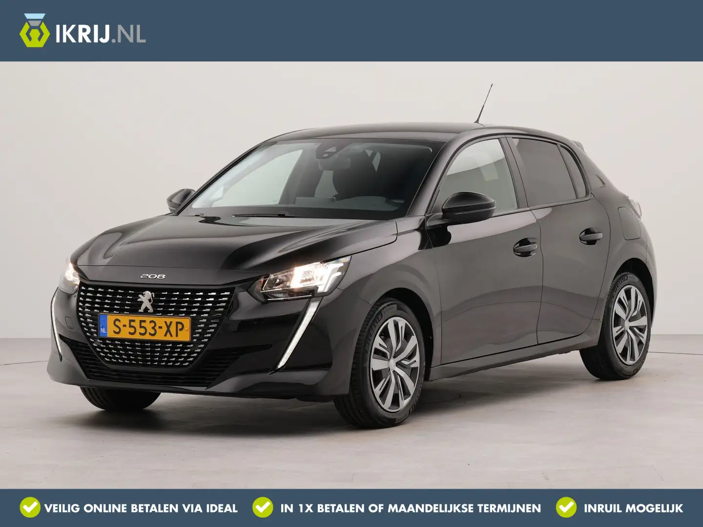 Peugeot 208 1.2 PureTech Active Pack | Apple Carplay | Connect Noir - 1