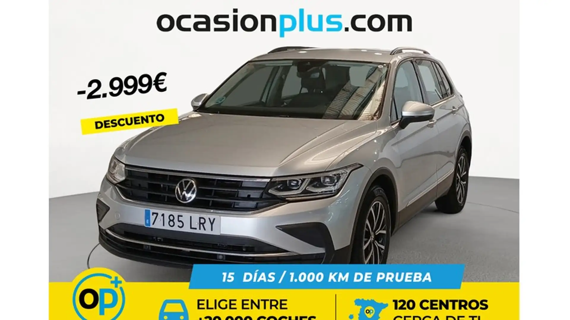 Volkswagen Tiguan 2.0TDI 90kW Silber - 1