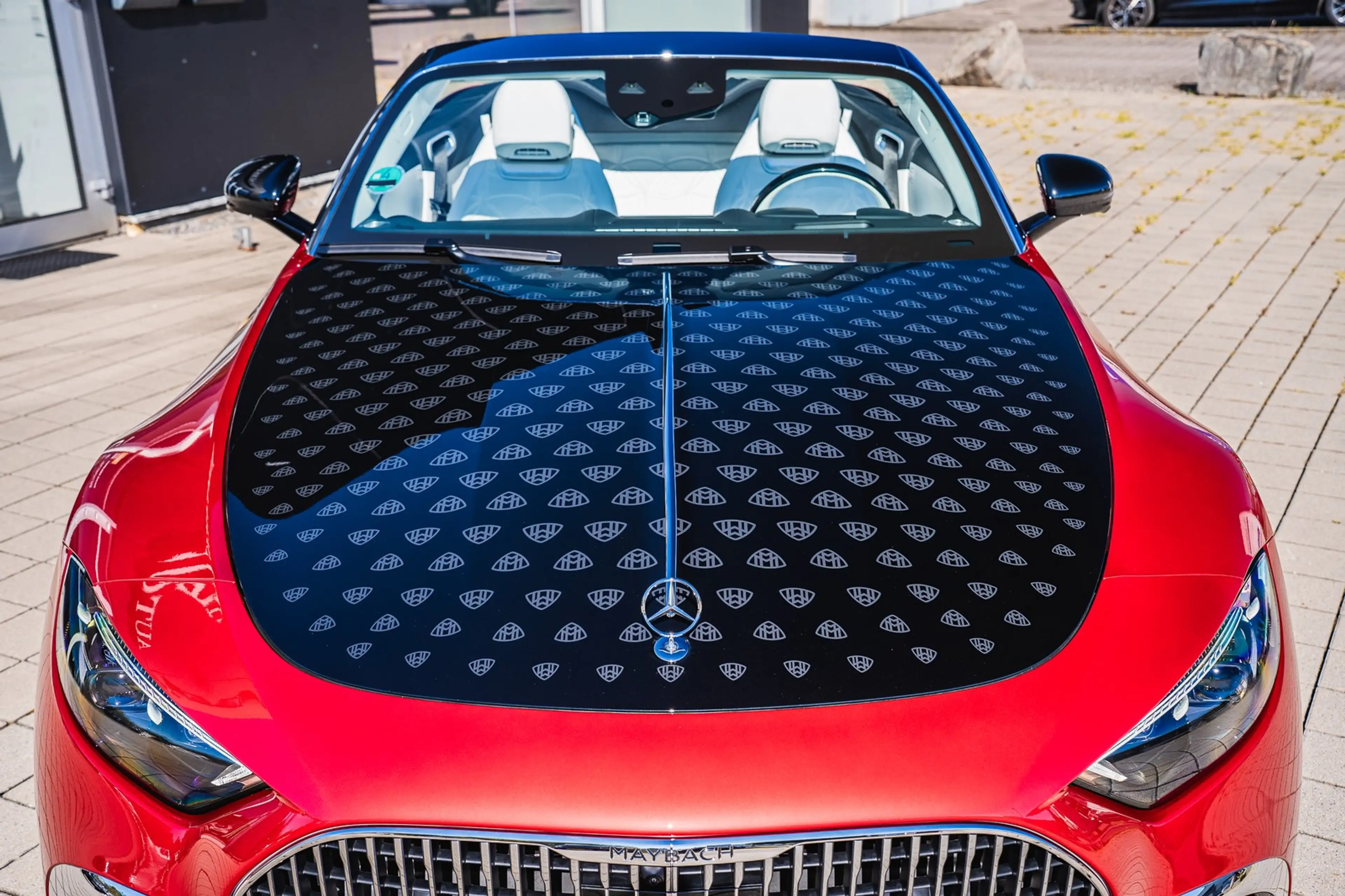 Maybach HOOD WITH MAYBACH PATTERN MONOGRAM SERIES — photo 3