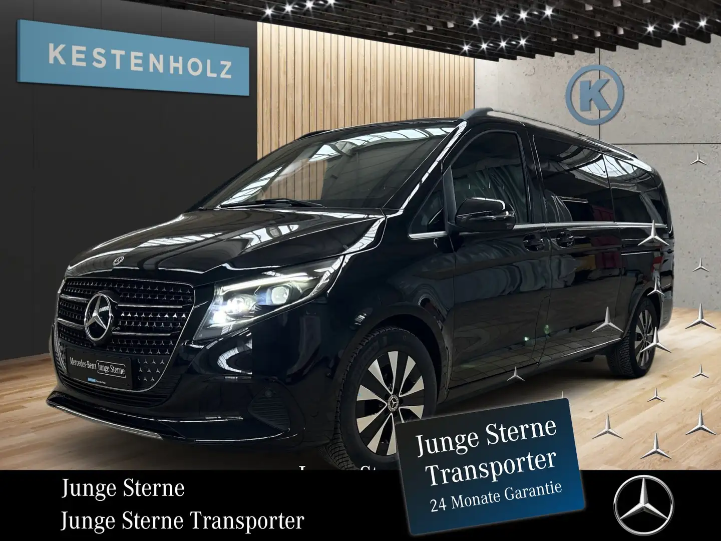 Mercedes-Benz V 300 AVANTGARDE EXTRA MBUX*STHZ*360°*MOPF*LEDER*E-TÜR Schwarz - 1