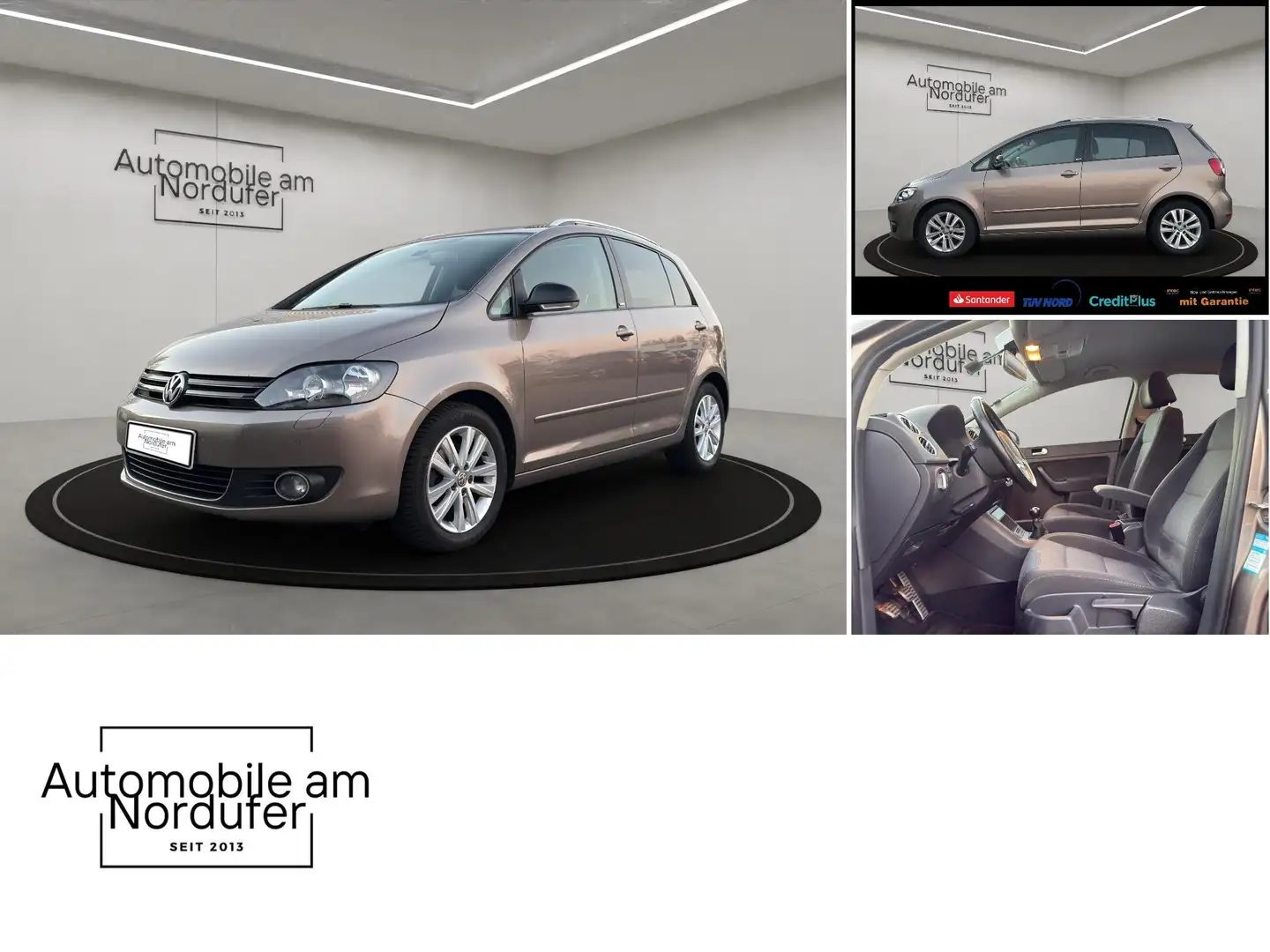 Volkswagen Golf Plus 1.4 TSI Style-2Hand-nur 90Tkm-Allwetterreifen-PDC Braun - 2