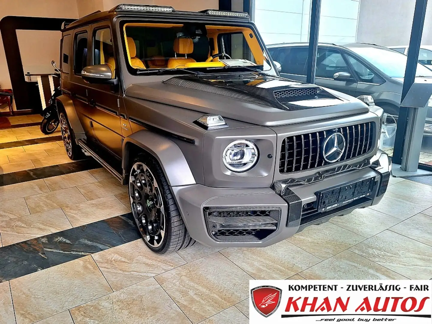 Mercedes-Benz G 63 AMG 4MATIC Aut. *VUK-Umbau/24" Räder*Vollausstattung* Grau - 1