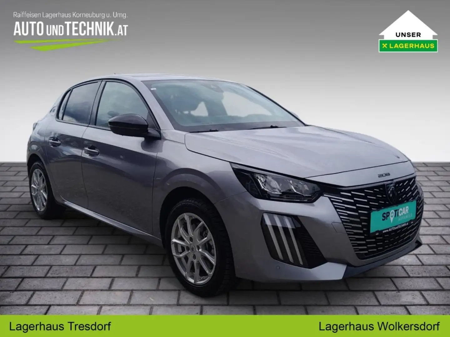 Peugeot 208 e-Style Gris - 2