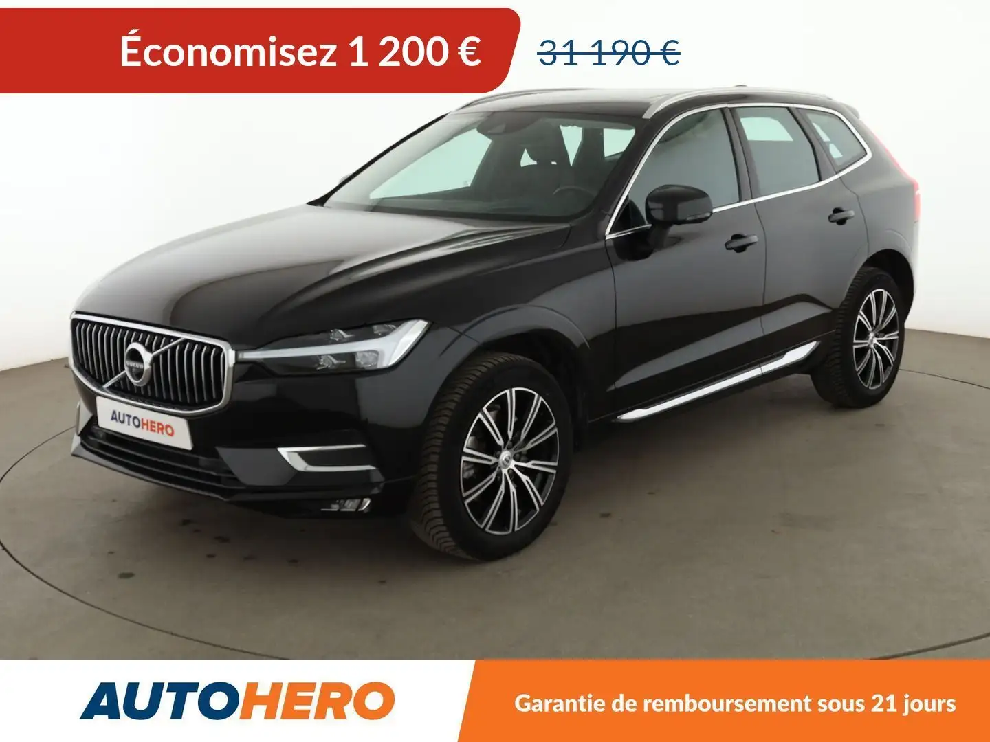 Volvo XC60 2.0 B4 Inscription Luxe Geartronic 8 Noir - 1