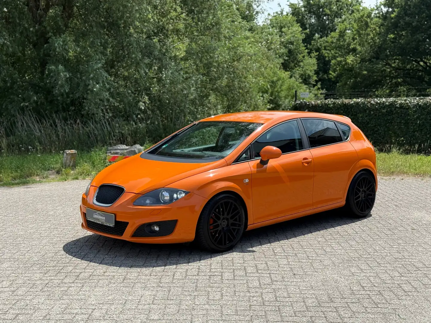 SEAT Leon 1.8 TFSI Sport FR I AUTOMAAT I CLIMA I EERSTE EIGE Oranje - 1